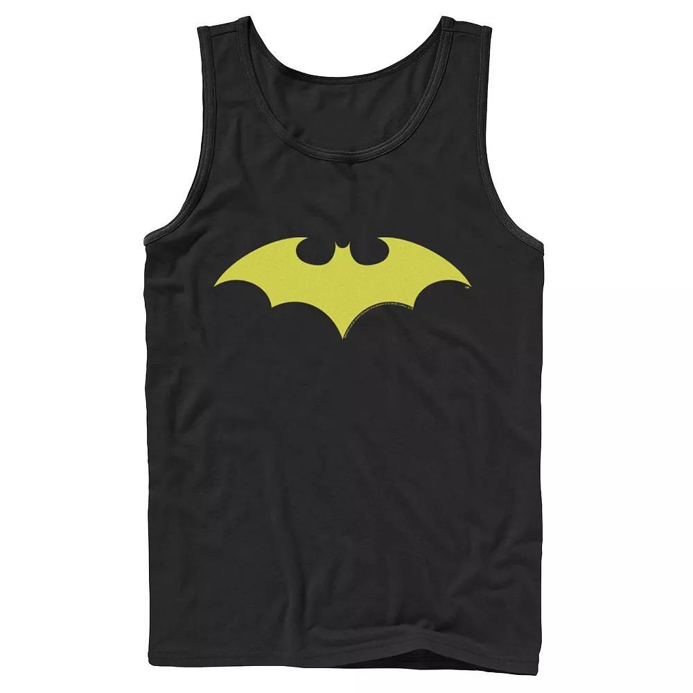 Men's DC Comics Batman Modern Chest Logo Tank Top, Size: Small, Blue Product Image