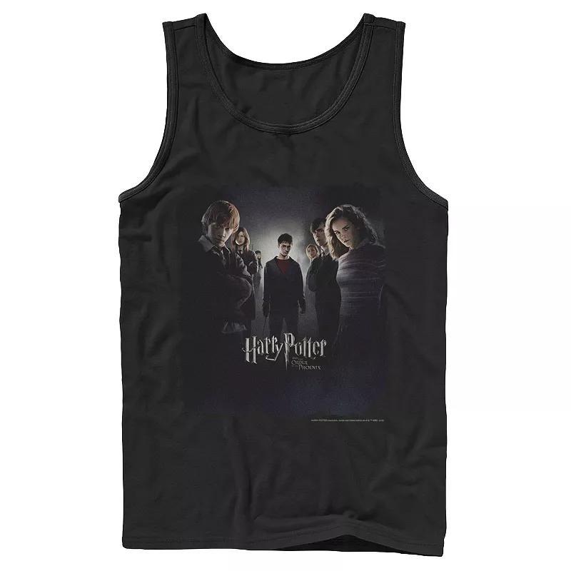 Mens Harry Potter Order Of The Phoenix Group Shot Poster Graphic Tank Top Product Image