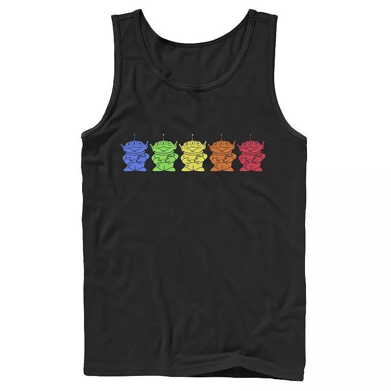 Men's Jurassic World Red Logo Glitch Coin Tank Top, Size: Large, Black Product Image