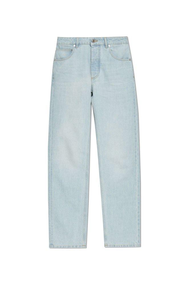 BOTTEGA VENETA Straight Leg Boyfriend Jeans In Blue Product Image