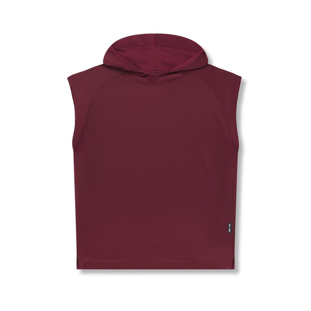 0983. Reversible 2-in-1 Cutoff Hoodie - Black Product Image