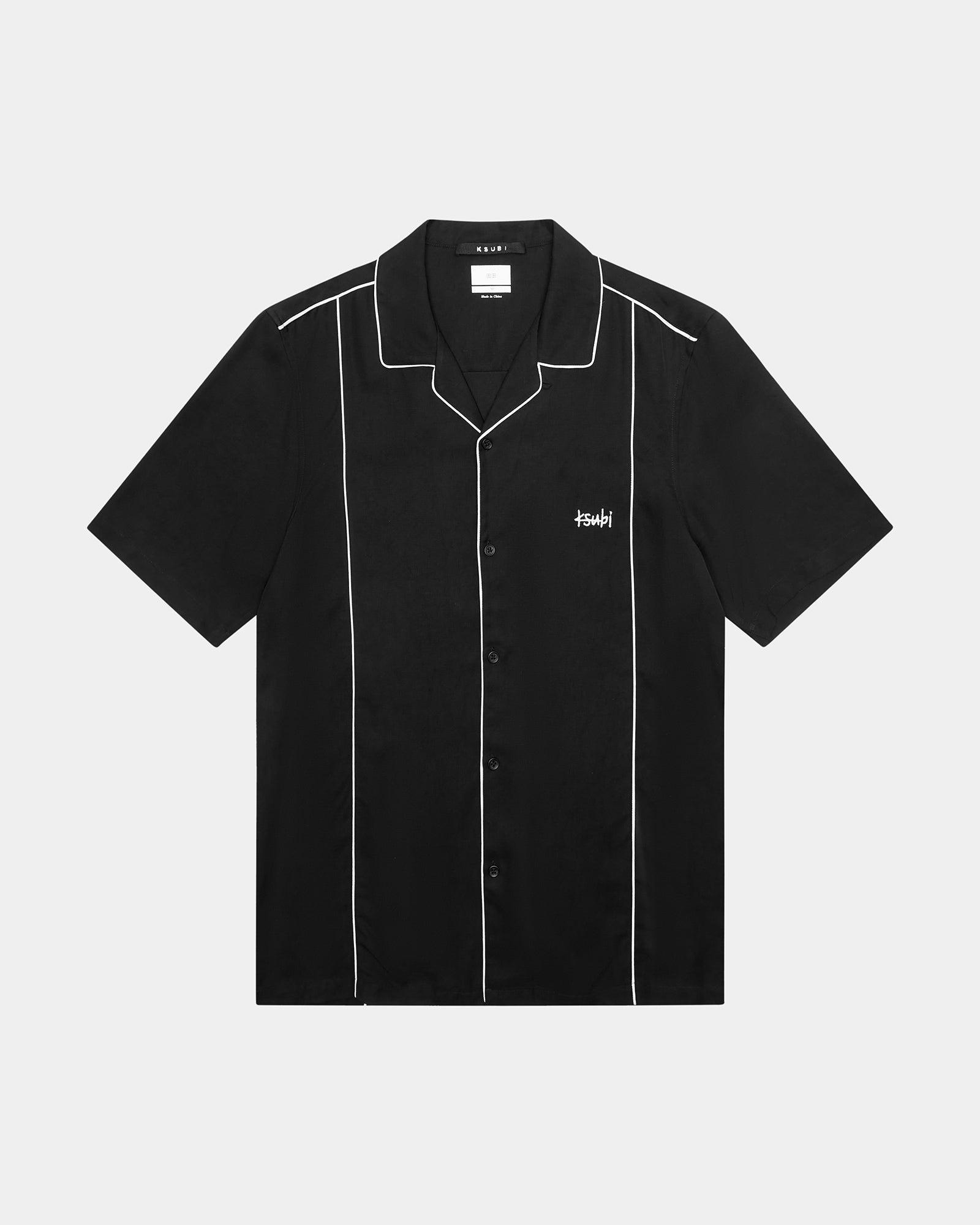 KSUBI DOWNTOWN RESORT SS SHIRT BLACK Male Product Image
