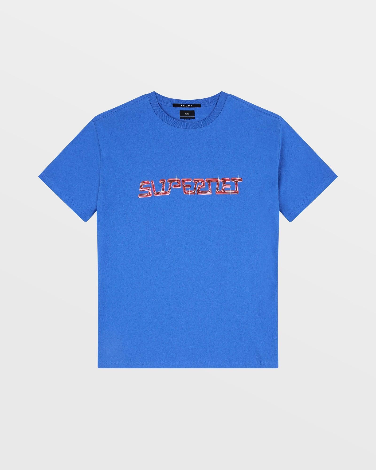 SUPERNET BIGGIE SS TEE COBALT Male Product Image