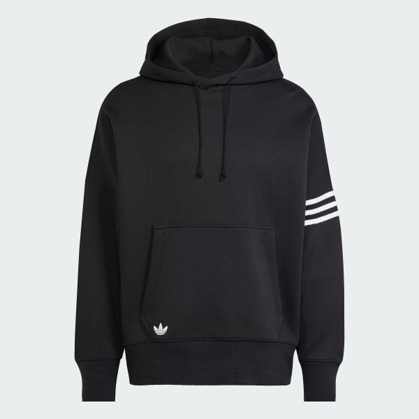 adidas Neuclassics Hoodie Black M Mens Product Image
