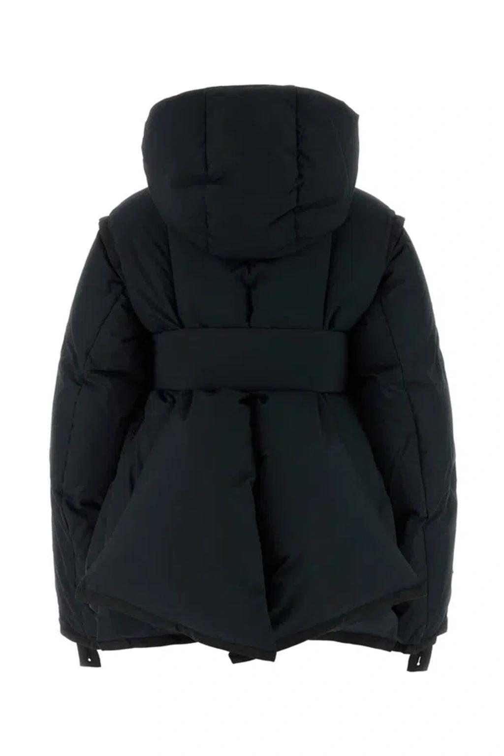 SACAI Rip Stop Padded Blouson In Black Product Image
