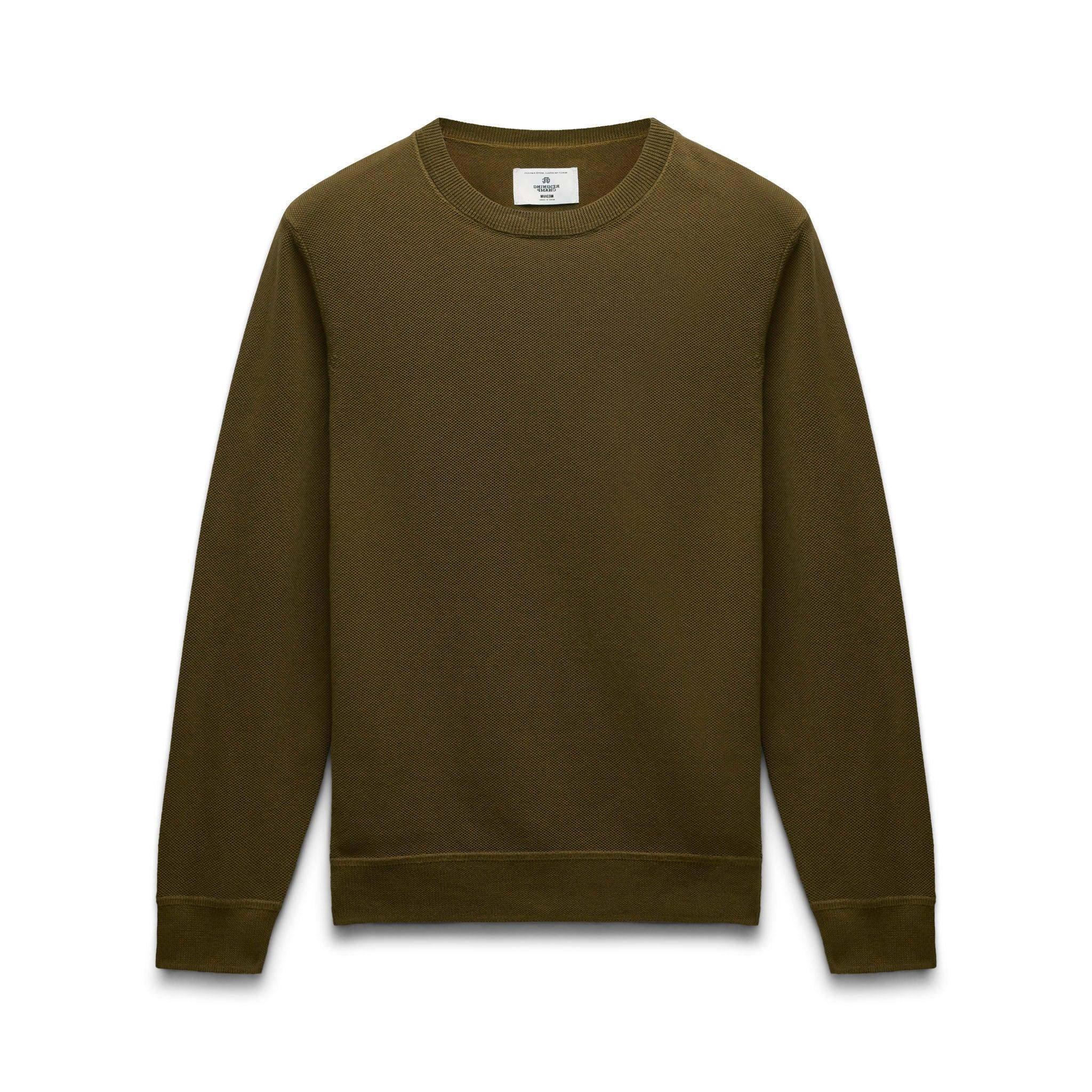 Supima Pique Ace Crewneck Male Product Image