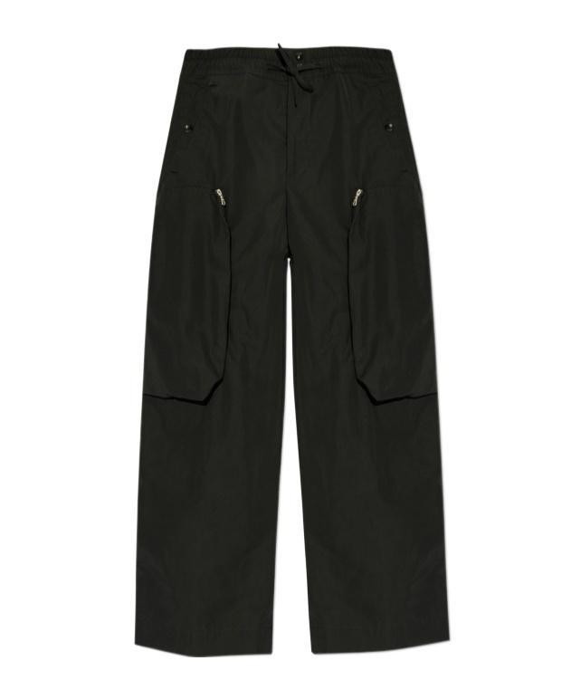 DRIES VAN NOTEN Drawstring Casual Pants In Black Product Image