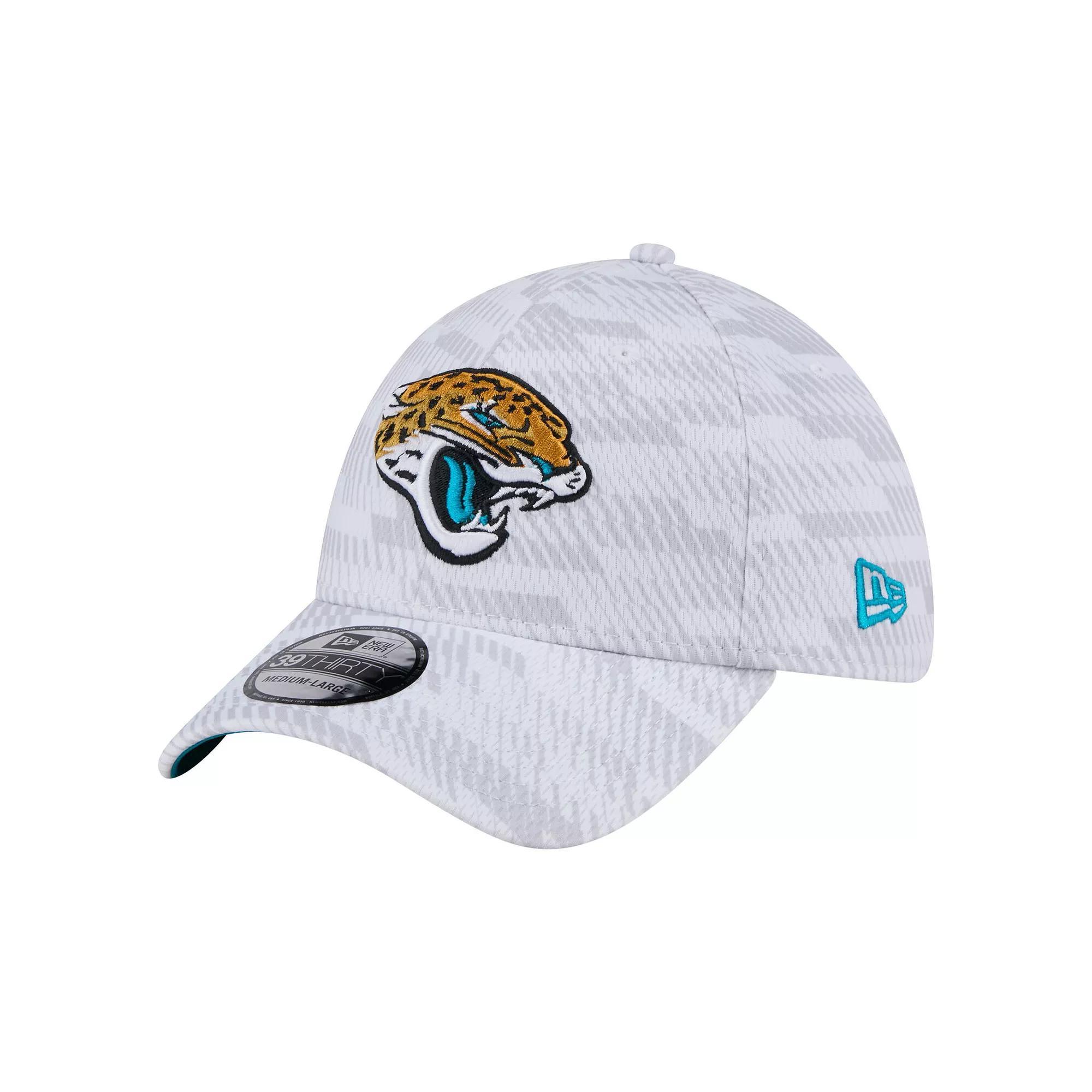 Men's New Era  White Jacksonville Jaguars Gameday Graded 39THIRTY Flex Hat, Size: Medium/Large Product Image