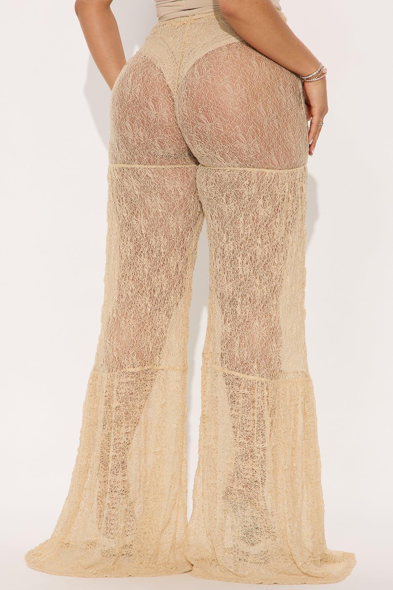 Make A Statement Wide Leg Pant - Tan Product Image
