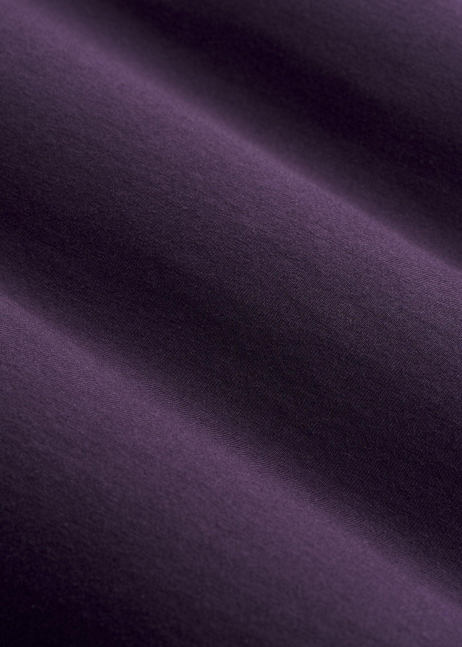 The Essential MODERN-FIT Crewneck Tee for Tall Men in Midnight Plum Product Image