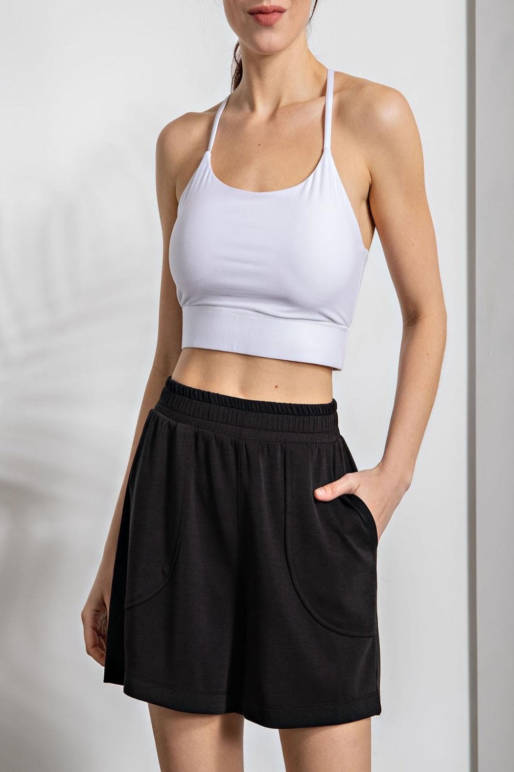 Modal Poly Span Shorts Product Image
