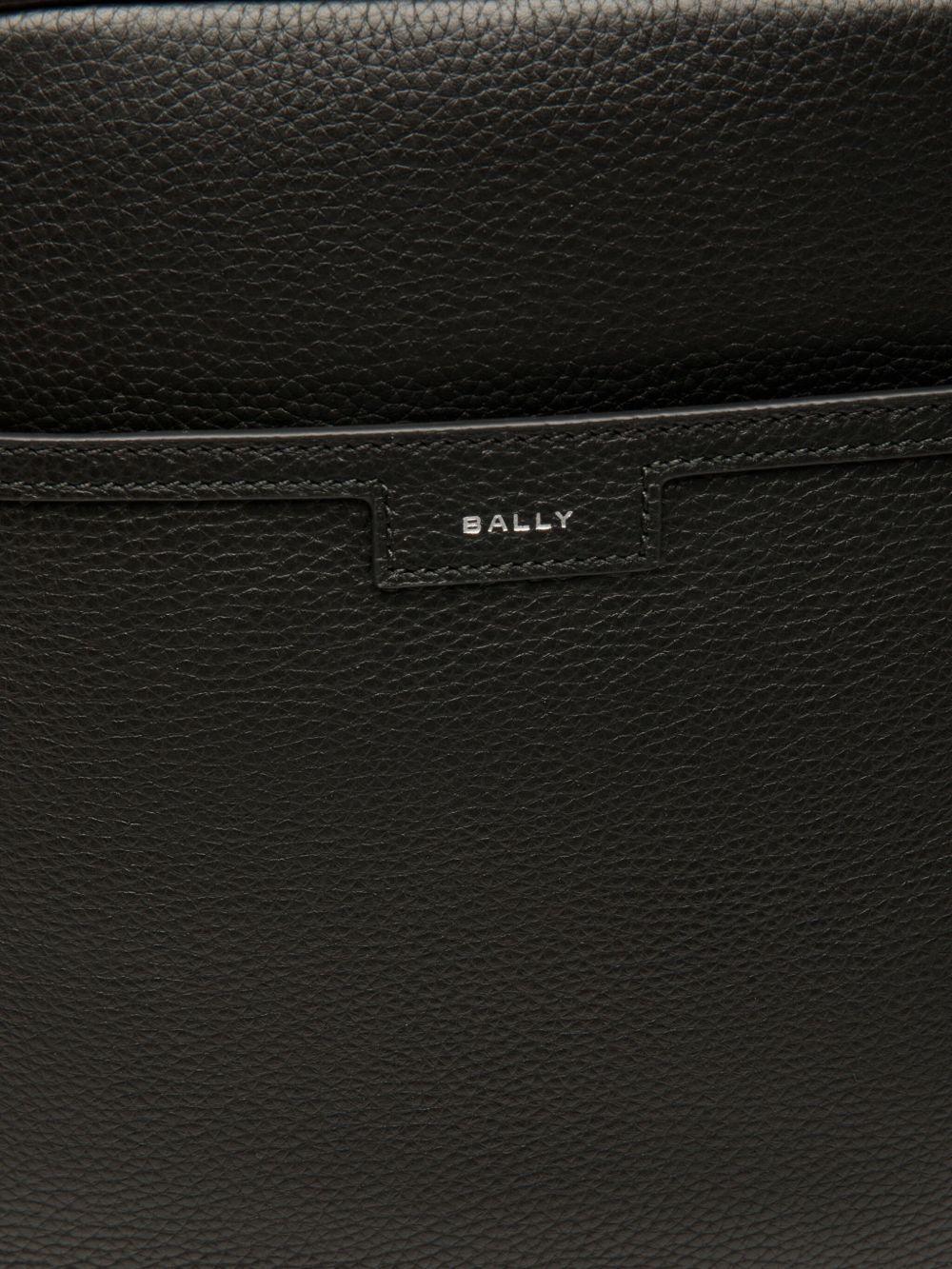 Code leather messenger bag Product Image