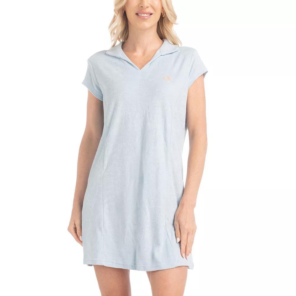 Women's Ocean Pacific® Sunset Chaser Lounge Mini Dress, Size: Large, Blue Product Image
