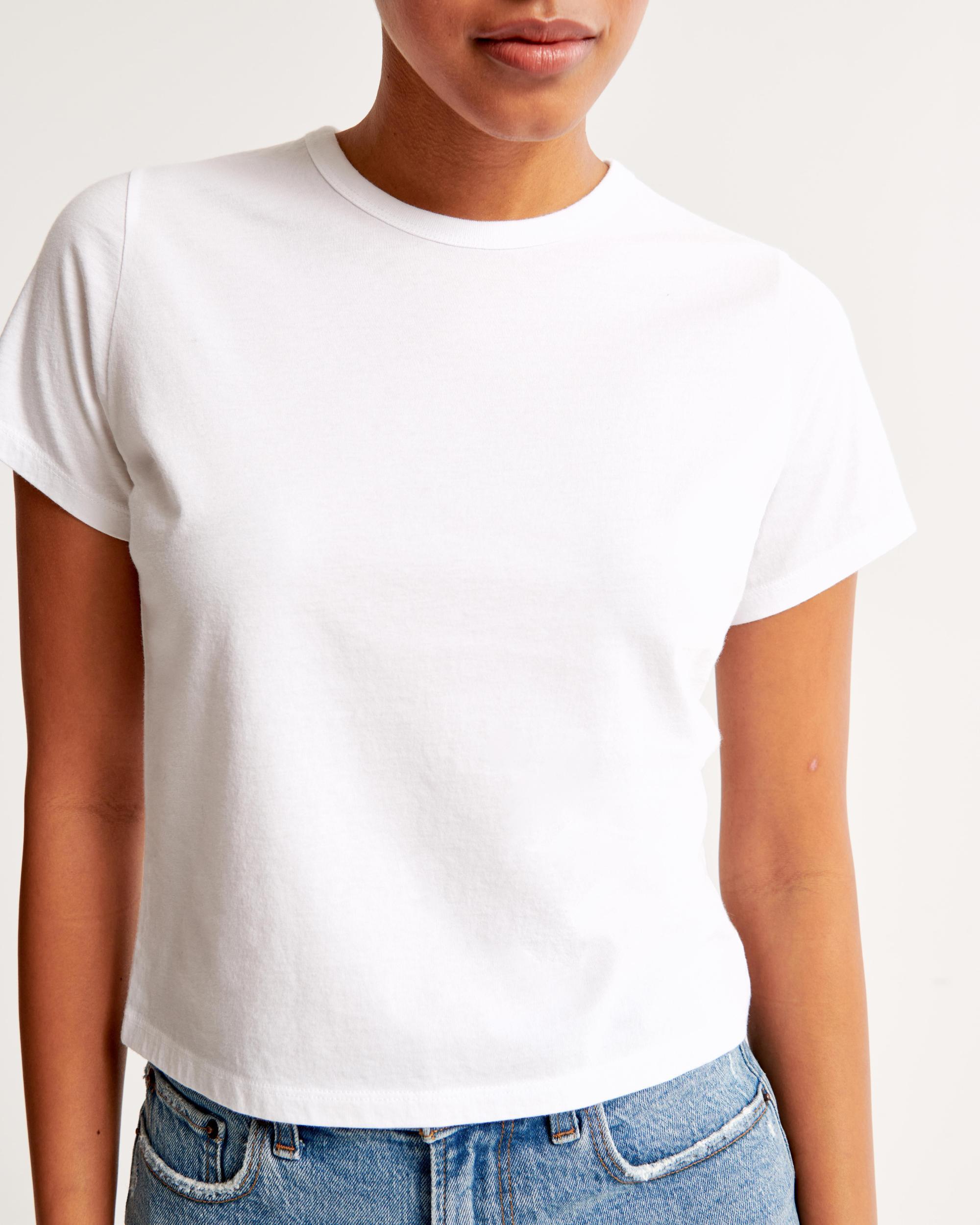Essential Polished Body-Skimming Tee Product Image