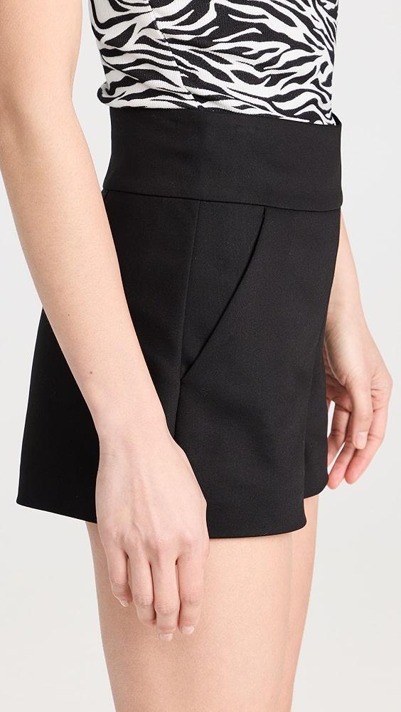 alice + olivia Donald High Waist Shorts | Shopbop Product Image