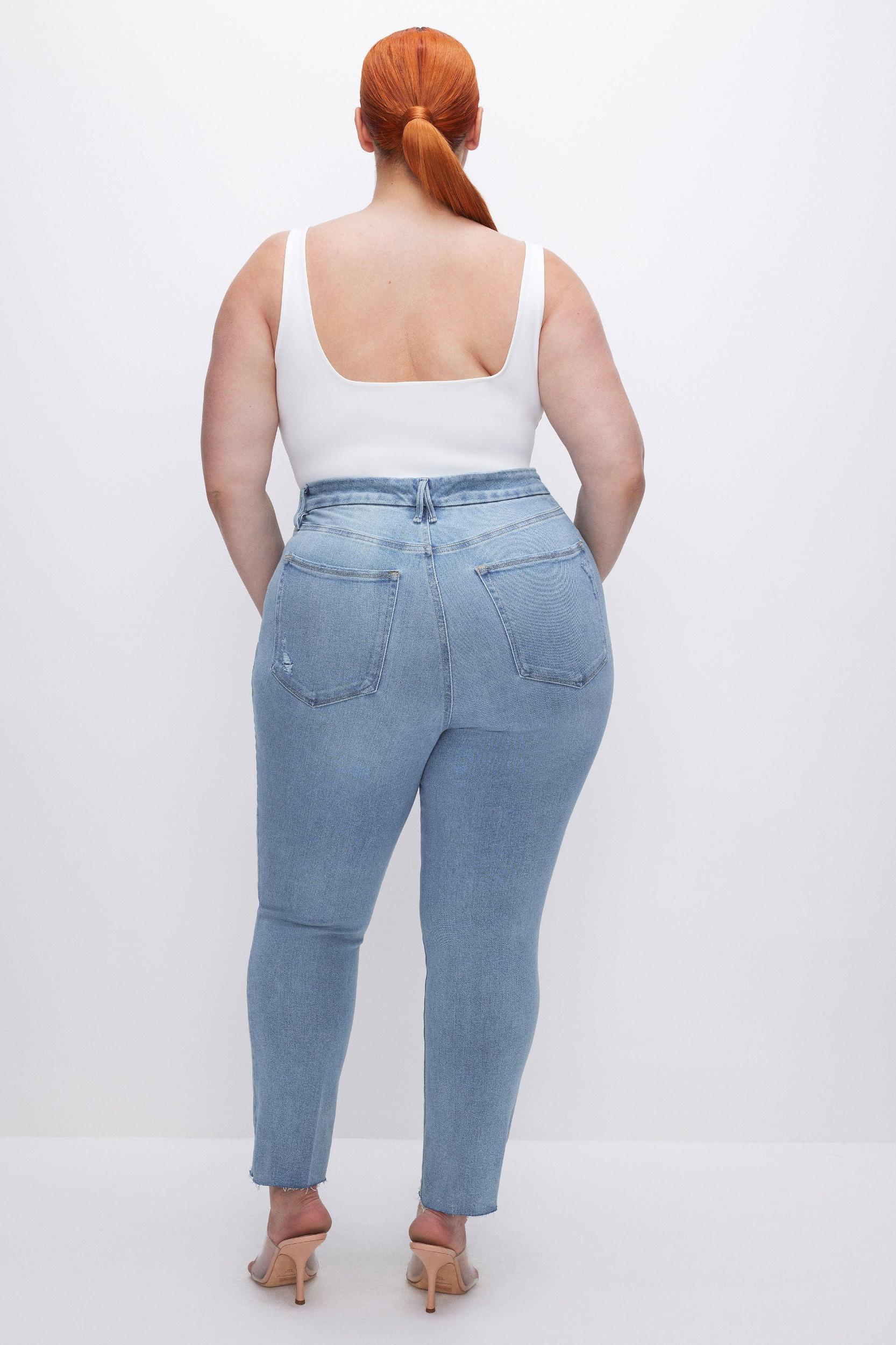 GOOD LEGS STRAIGHT LIGHT COMPRESSION JEANS | INDIGO270 Product Image