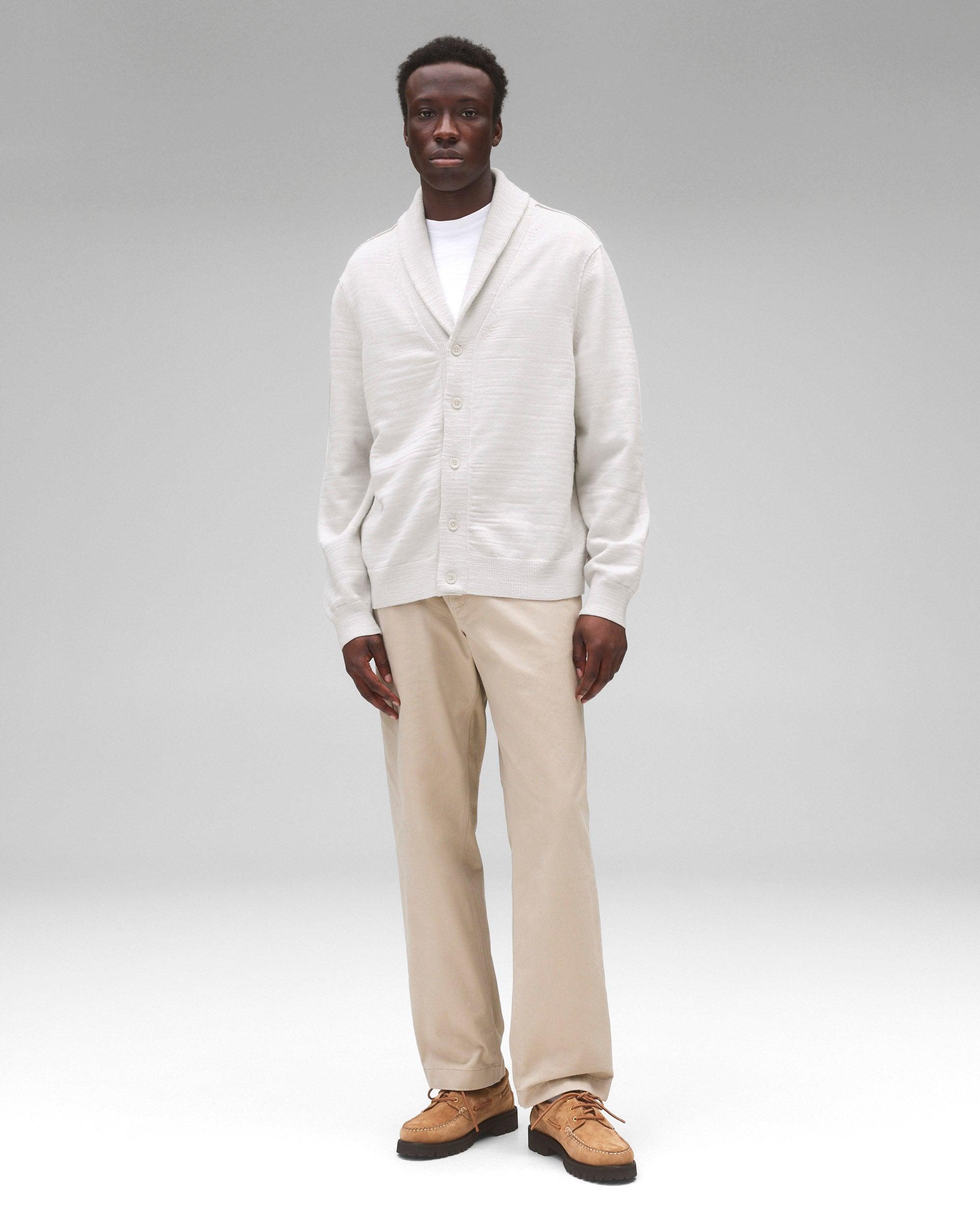 Cotton Slub Laurel Shawl Cardigan Male Product Image