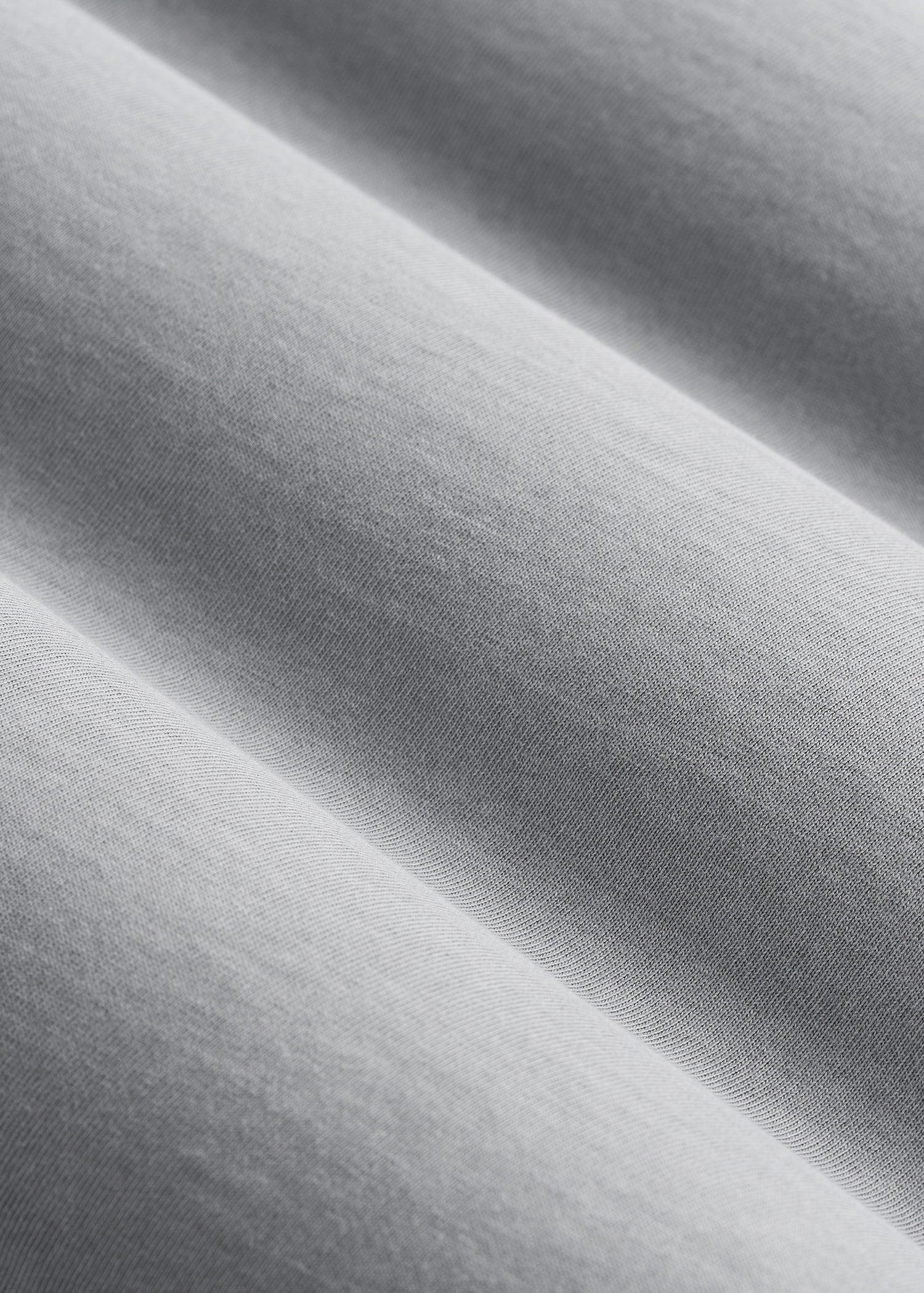 MODERN-FIT Garment Dyed Cotton Men's Tall T-Shirt in Sustained Grey Product Image