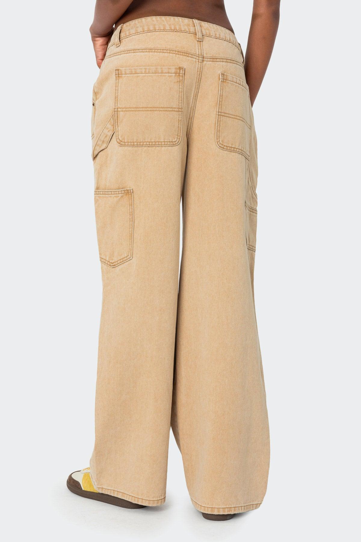 Alibi Distressed Carpenter Jeans Product Image