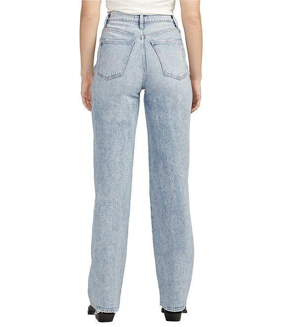 Silver Jeans Co. Highly Desirable High Rise Straight Trouser Jeans Product Image