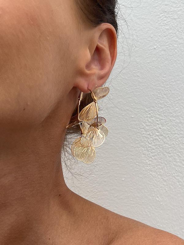 Geometric Drop Earrings Product Image