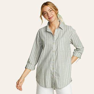 Women's EB Hemplify Long-Sleeve Beach Shirt Product Image