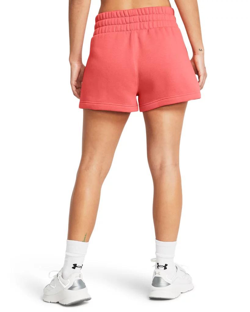 UA Icon Fleece Boxer Womens 2.75 Shorts Product Image