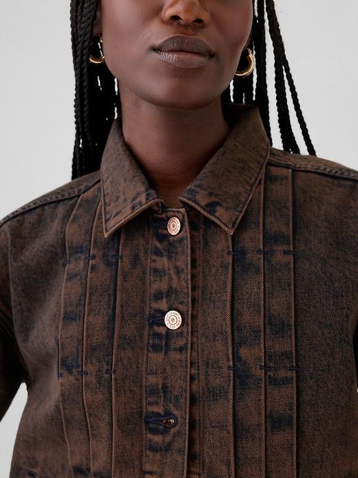 Tux Icon Denim Jacket Product Image