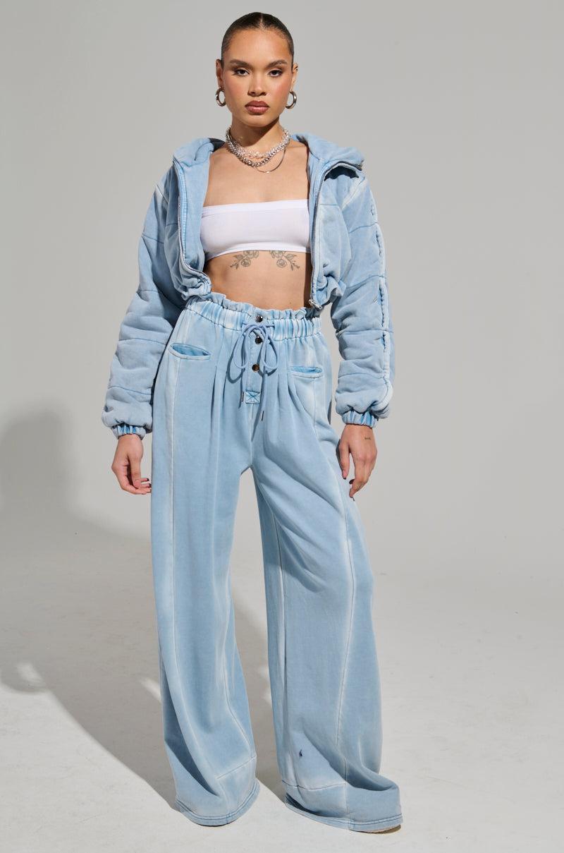 HONEY HONEY WIDE LEG PANTS Product Image