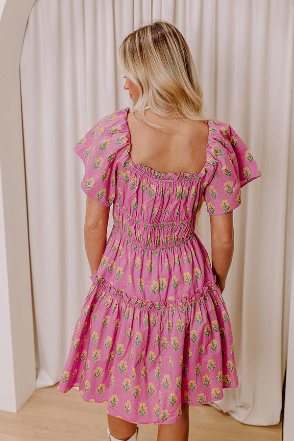 Countryside Charm Floral Mini Dress Product Image