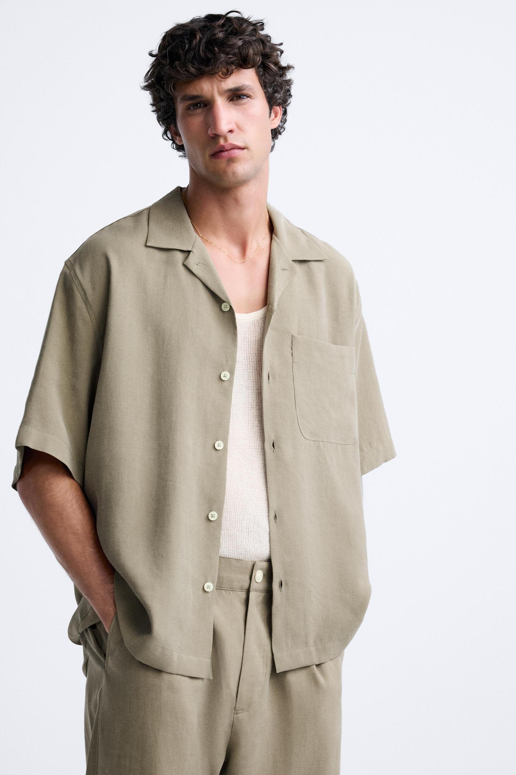 LYOCELL BLEND SHIRT Product Image