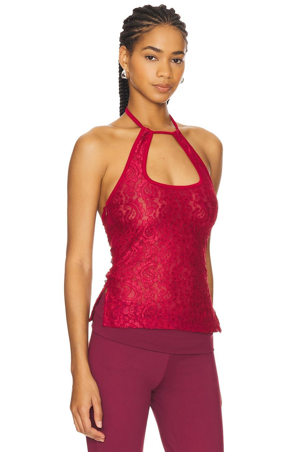 Kiss Kiss Halter Top Amelie Teje Product Image