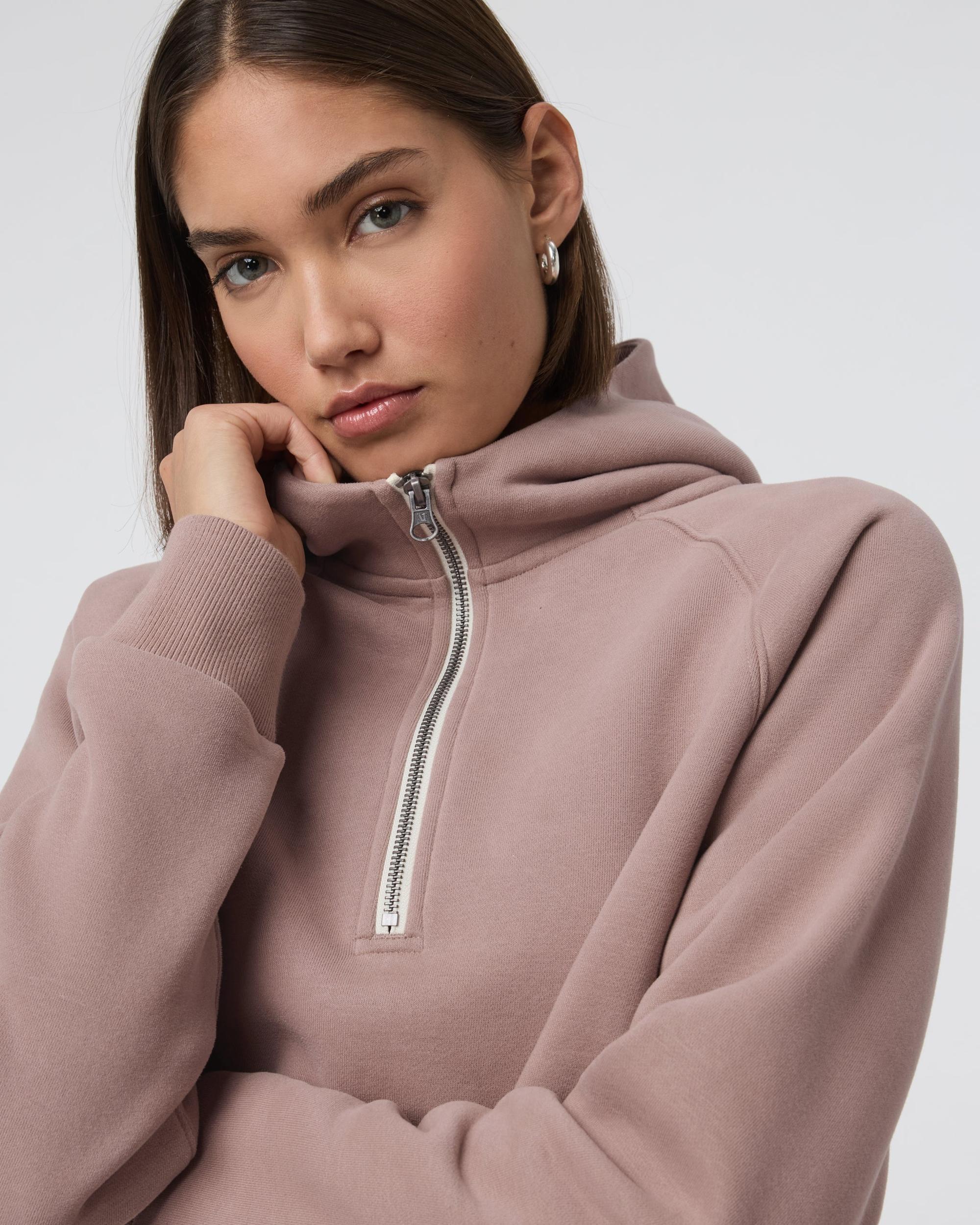 Restore Half Zip Hoodie Product Image