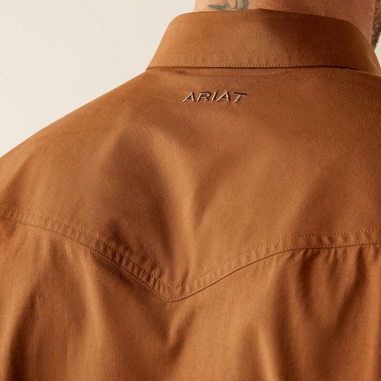 Ariat® Men's L/S Dachshund Solid Relentless Pursuit Classic Fit Snap Shirt Product Image