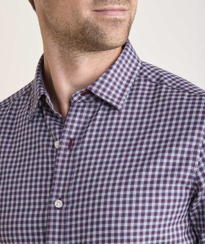 On-The-Go Brushed Twill Plaid Shirt Product Image