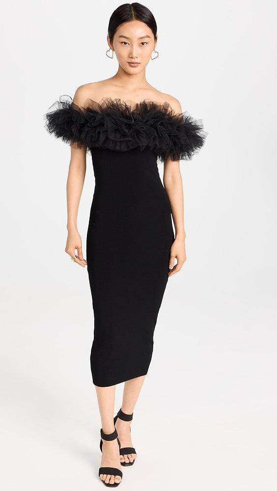 Autumn Cashmere Tulle Off The Shoulder Dress | Shopbop Product Image