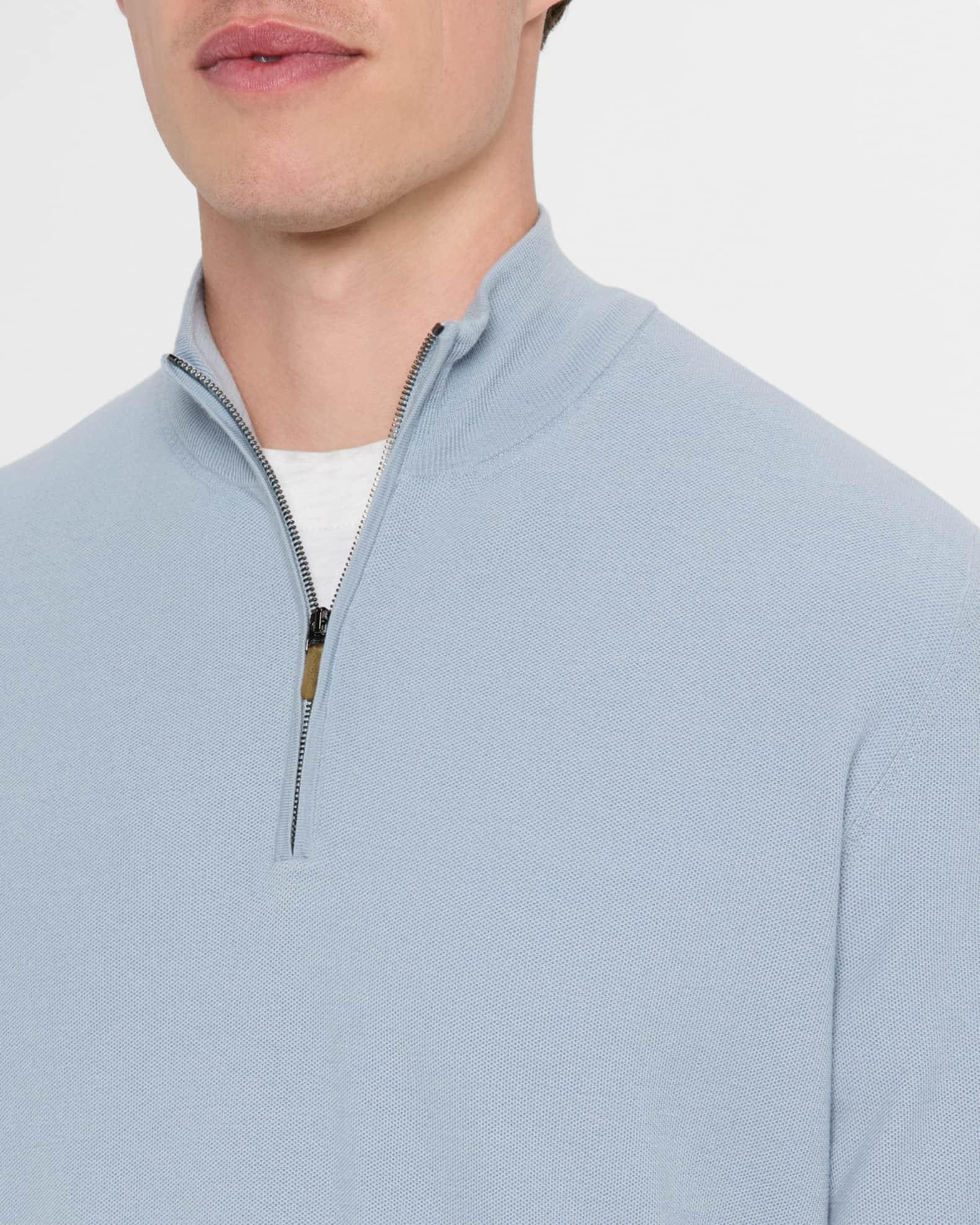 Men's Kid Wool Quarter-Zip Sweater Product Image