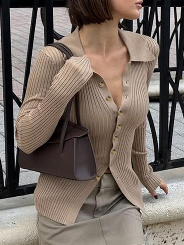French Gentle Style Cardigan Product Image