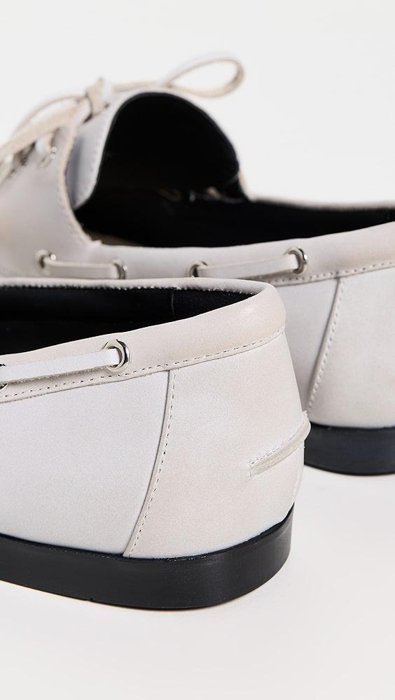 Black Suede Studio Davy Flats | Shopbop Product Image