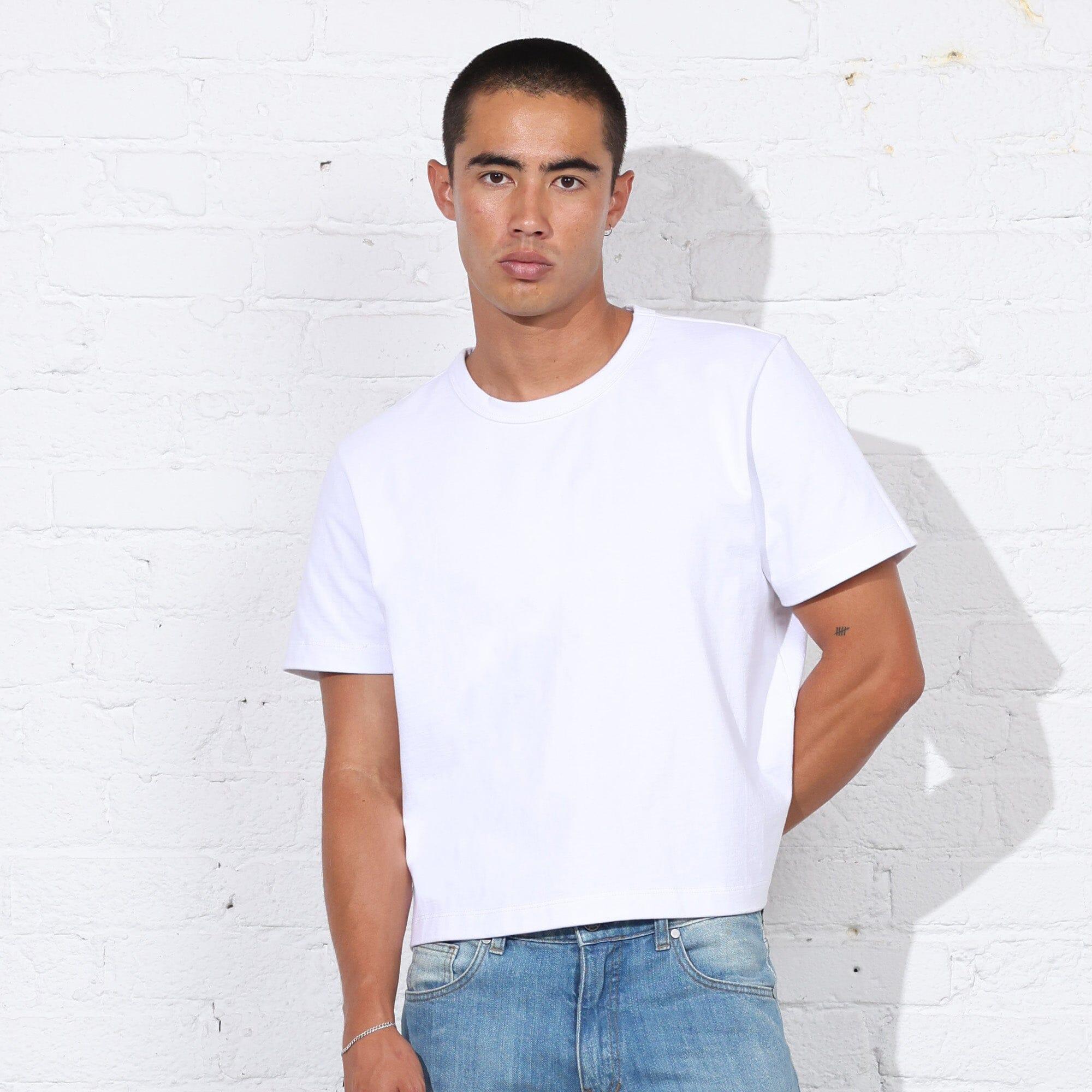 The Larchmont Super-Crop Tee | Heavyweight Product Image
