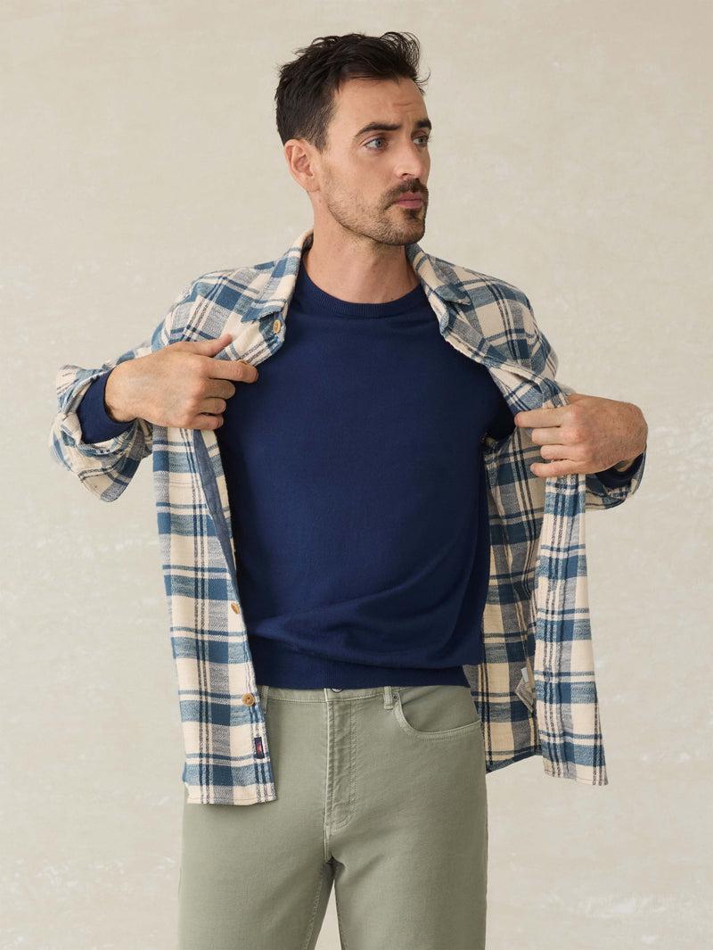 Movement™ Crewneck Sweater - Marine Navy Heather Product Image