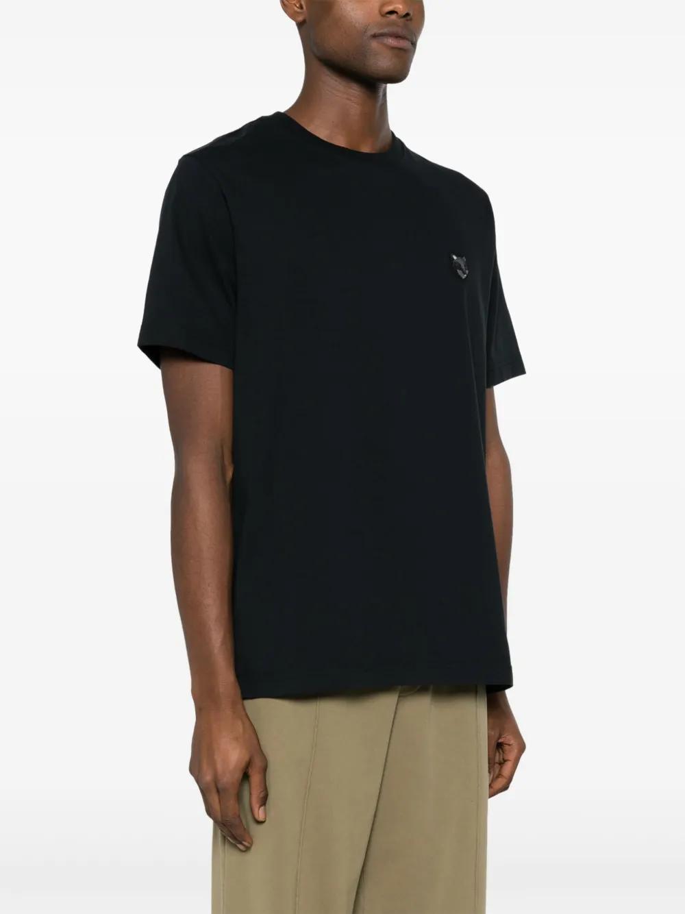 Fox-patch cotton T-shirt Product Image