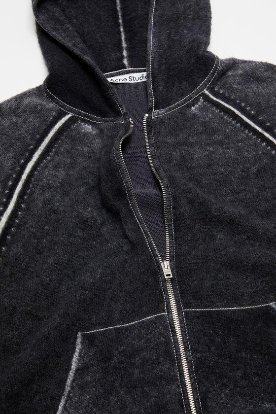 Hooded zipper sweater Product Image