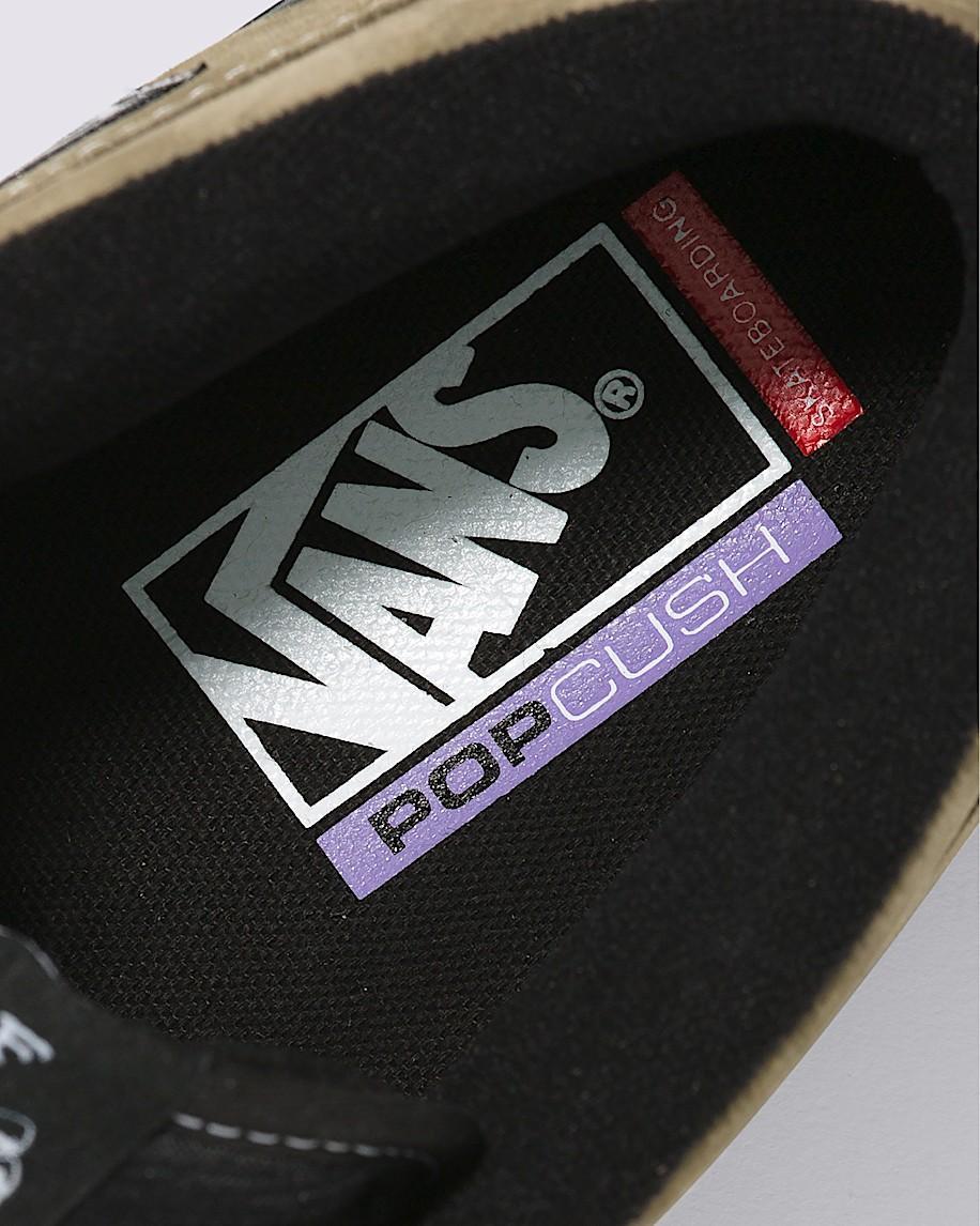 Skate Half Cab Suede Shoe in Olive Brown| Vans US Product Image
