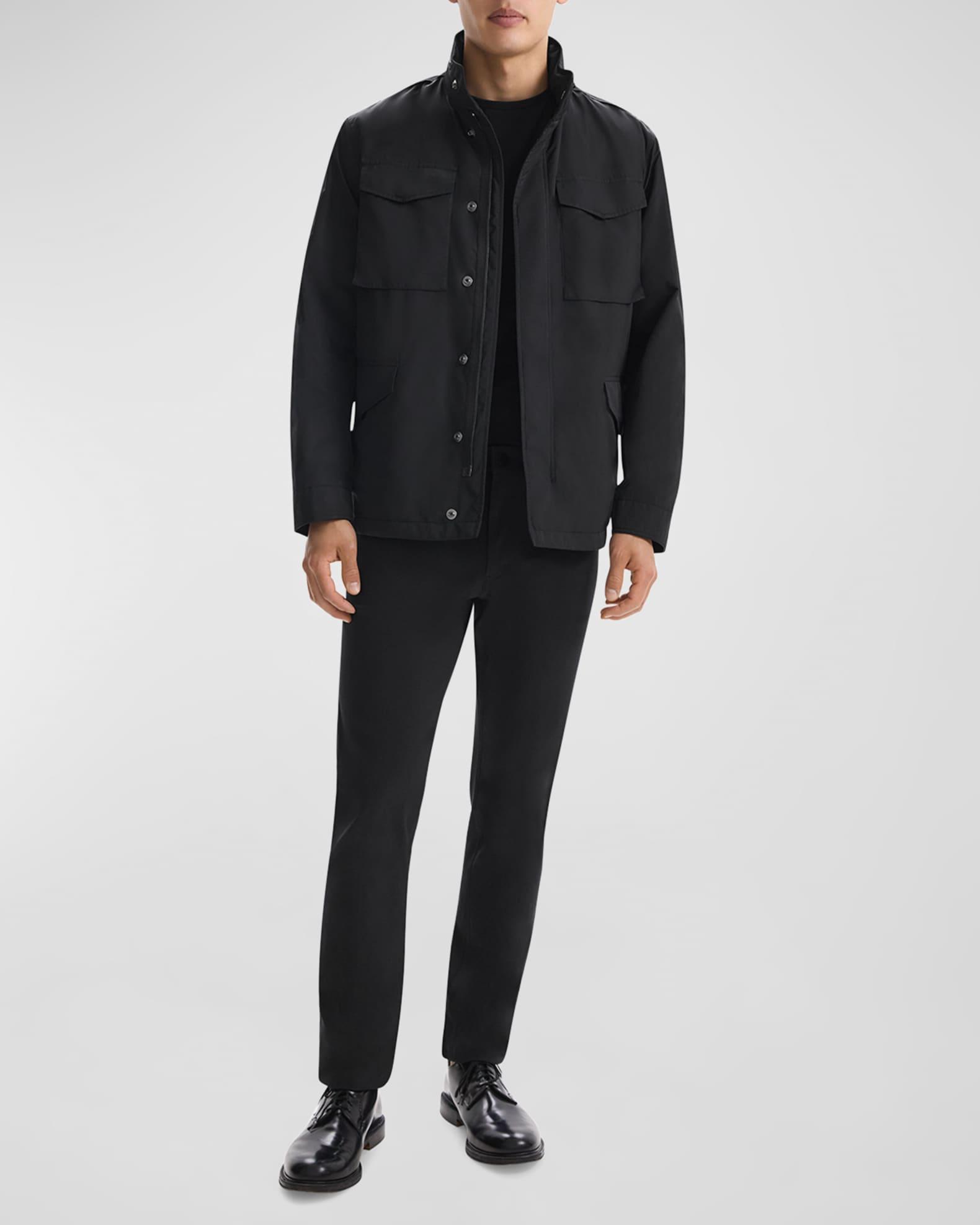 Mens Sleek Nylon Field Jacket Product Image