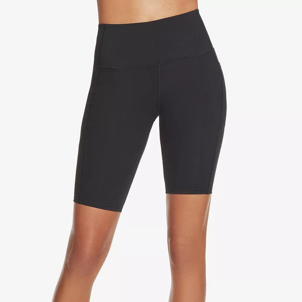 Womens Skechers GOWALK GOFLEX High-Waisted Bike Shorts Product Image
