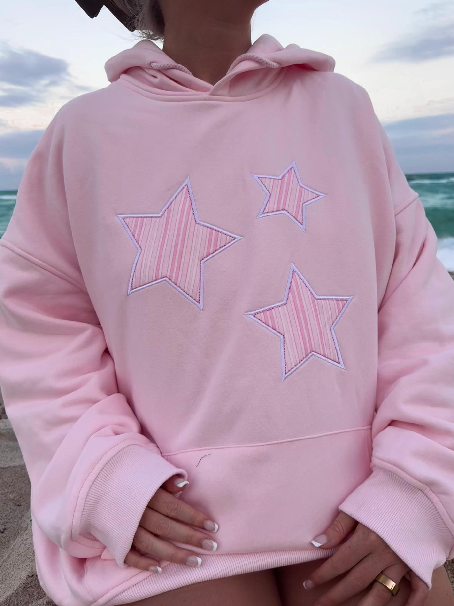 Star Lux Striped Hoodie Product Image