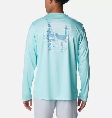 Columbia Men's PFG Terminal Tackle Tarpon Rise Long Sleeve Shirt- Product Image