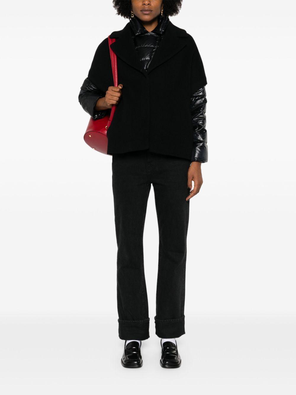 layered wool jacket Product Image