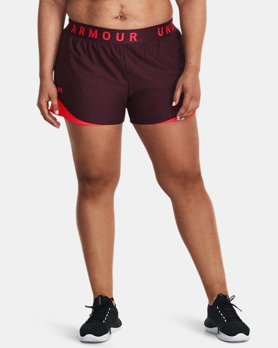 Plus Size Under Armour Play Up 3.0 Shorts, Women's, Size: 3XL, Black Black Product Image